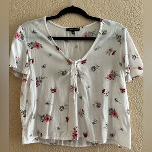 Floral Crop Top Size M